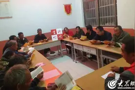 金乡县马庙镇开展“黄河大集”国学经典阅读活动图片