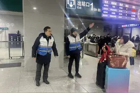 打车少走300米！抵达北京清河站后乘网约车这样走——图片
