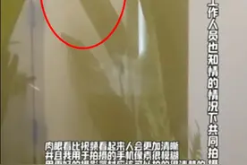 商场女厕隔间玻璃透明，女子称被偷窥图片
