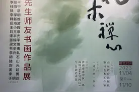 花木禅心·李波先生师友书画作品展艺术座谈会举办图片