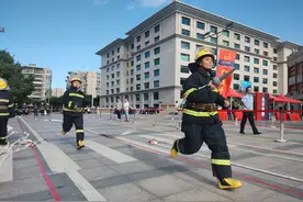 厦门湖里区举行2024年社区消防业务大比武图片