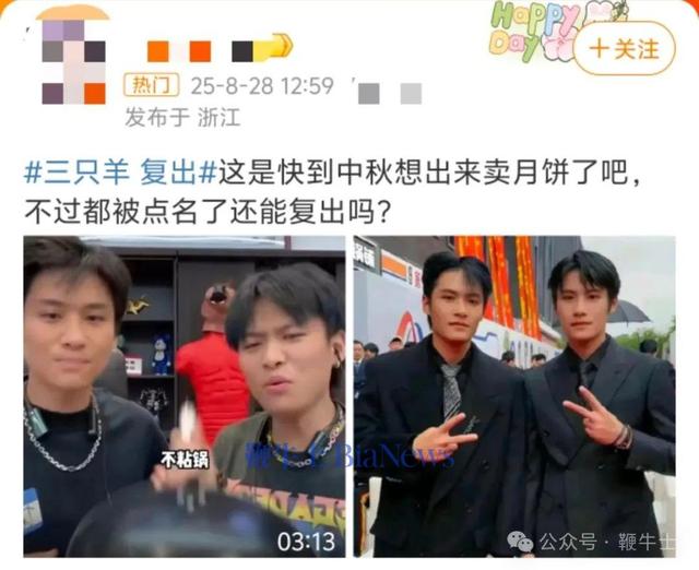 三只羊复出登上热搜第一！辛巴前脚刚宣布退网