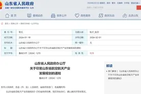 山东印发航空航天产业发展规划，济南空天信息产业列入三大“引领核”图片