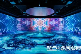 西安再添一处数字文旅项目 一起去陕西省图书馆高新馆区“看海”图片