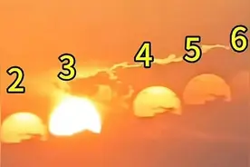 拍到了空中同时出现7个太阳的现象图片