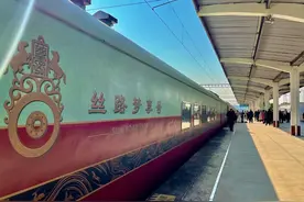 高端旅游专列“丝路梦享号”驶入武夷山图片