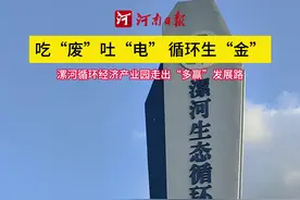 漯河生态循环经济产业园：生活垃圾“变废为宝” 资源利用“吃干榨尽”图片