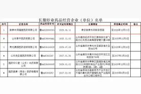 泰安这家医药公司长期停业！恢复经营需提交书面报告图片
