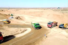 拉满建设“进度条”——古浪县直滩片区抗旱应急水源及产业供水保障工程建设见闻图片