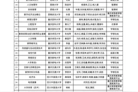 309门入选！2024年重庆市高校一流本科课程公示图片
