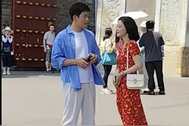 “牡丹哥”佟大为现身玄武湖，“南京影视基地”名不虚传图片
