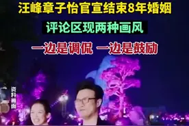 汪峰章子怡官宣结束8年婚姻，评论区现两种画风：一边是调侃，一边是鼓励图片