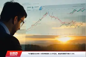 *ST嘉寓2024年1-9月净利润为-2.07亿元，较去年同期下滑67.14%