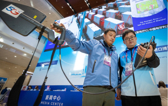 海陆空全景守护，上海电信打造进博“最强信号”