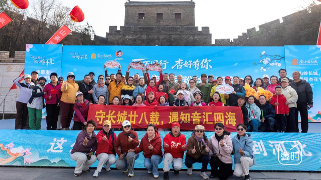 花开河北·经济绽放 | 万里长城＋万亩杏花，金山岭的“花期流量”藏不住了