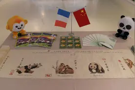 在巴黎这场展览上，熊猫家园·大熊猫文化创意大赛成功推介图片
