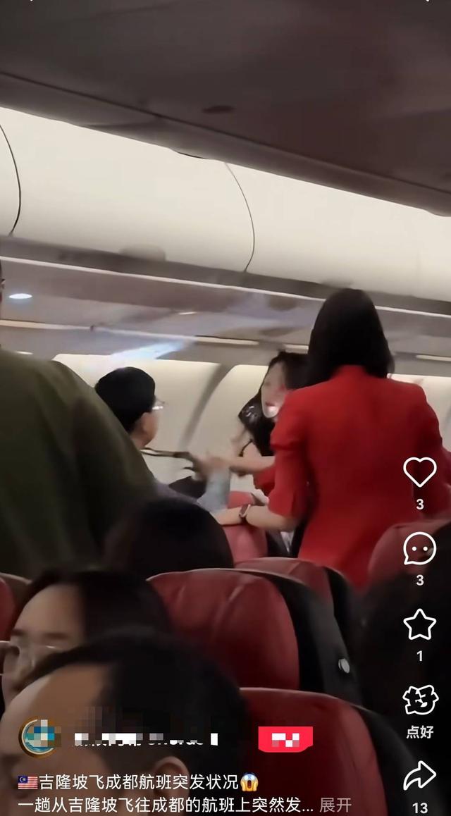 吉隆坡飞成都航班“有乘客在天上打架”？四川机场公安：将依法处理｜封面深镜