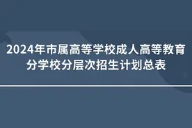 北京市属高校招生！石景山涉这两所学校图片