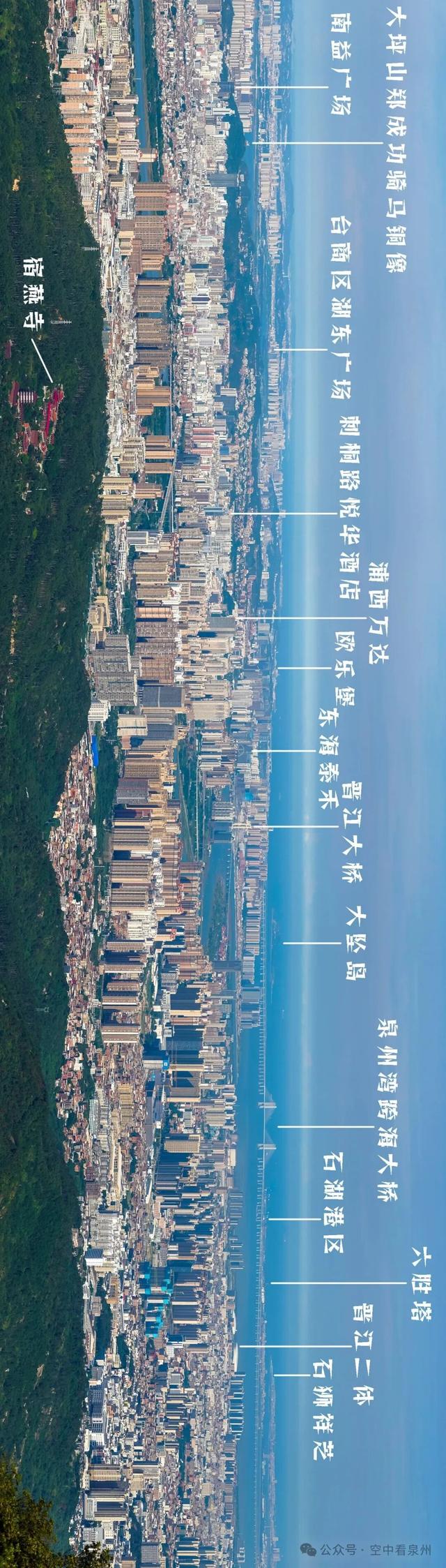 震撼！最新泉州全景高清影像！
