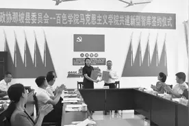 百色学院：发挥学科优势 服务地区高质量发展图片