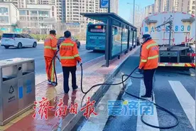 春风十里焕新颜 历城城发集团港沟环卫大提升专项行动圆满收官图片