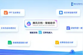 腾讯文档发布多款云智一体生态新品，服务企业和组织数超百万家图片