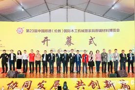 数智赋能！第23届中国顺德（伦教）国际木工机械博览会开幕图片