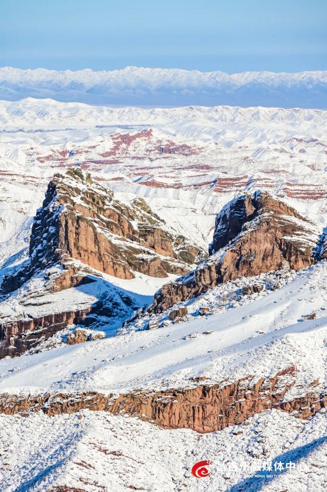 视觉·昌吉｜冬天的百里丹霞可太美了🤩🤩🤩