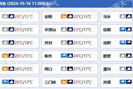 河南今夜到明天将现明显降雨 雨后大风降温接踵而至图片