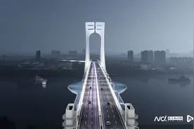 江门市发展大道过江通道项目计划2025年6月开工建设图片