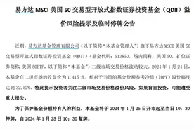 易方达美国50ETF、华夏基金日经ETF今日再次临时停牌1小时图片