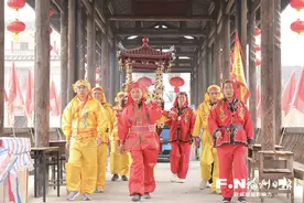 永泰嵩口月洲村 游神祈福人气高图片