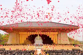 黄帝故里拜祖大典偶遇神探李昌钰，此等美事加奇事！图片