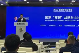 央行金融研究所副所长雷曜：我国绿色债券发行规模居世界前列，要做好中国版可持续披露准则的研究工作图片