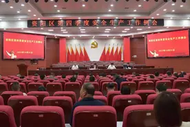 资阳区召开第四季度安全生产工作例会 黄瑛出席并讲话图片