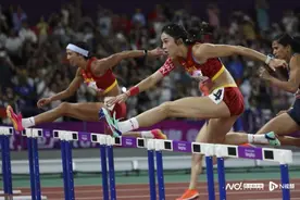 多图直击：女子100米栏林雨薇夺冠，吴艳妮抢跑被取消银牌图片