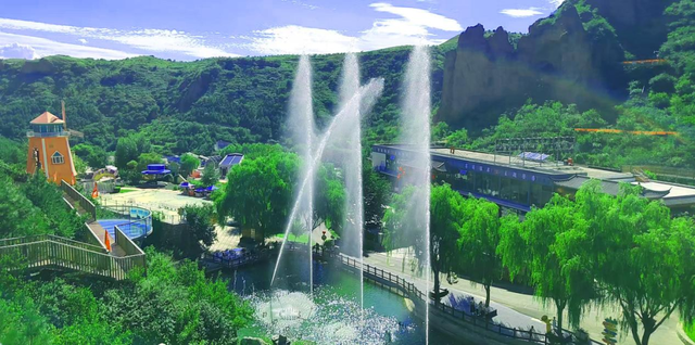 桥西区檀邑溪谷景区文旅融合打造夏日清凉盛宴​