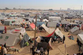 巴以冲突两月，超180万人流离失所！巴勒斯坦女孩：“我们还有哪里可去？”图片