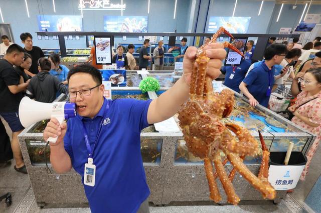 盒马鲜生烟台首店盛大开业 为芝罘区商业发展注入新活力