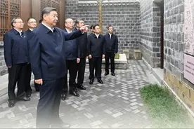 在总书记到访过的古城老巷里，感悟文脉传承发展图片