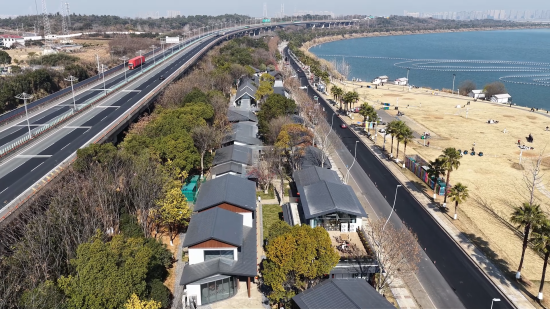 九江八里湖新区：“取景框”里看风景 休闲街区引客来