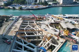 海南三亚：海底隧道建设加速推进图片