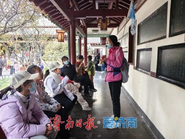 文脉浸润成长 青少年跟着文物研学游探访泉城名士地标