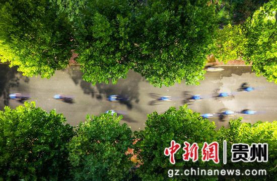 贵州道真：低碳骑行迎接“世界骑行日”
