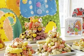 果然视频丨萌娃跟奶奶学做花馍 传承民俗文化从娃娃抓起图片