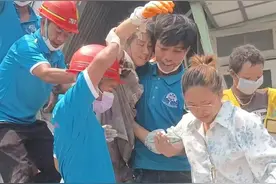 被困超48小时！缅甸帕拉宫酒店救出疑似华人女子，酒店离曼德勒皇宫不到十公里图片