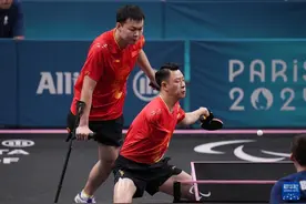 巴黎残奥会｜乒乓球——廖克力/闫硕晋级男双14级决赛图片