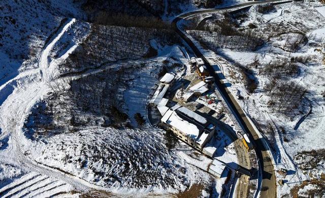 踏雪寻梦，邂逅南漳县主山寨的纯净之美