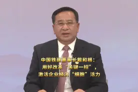 中国铁建董事长戴和根：用好改革“关键一招”，激活企业经济“细胞”活力图片