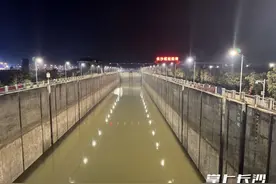 湘江长沙综合枢纽二线船闸提前完成检修，正式恢复通航图片